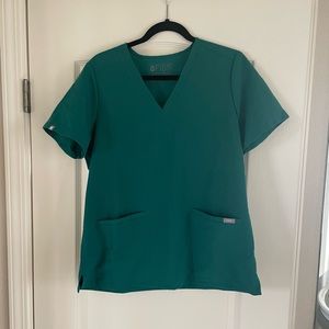 FIGS Hunter Green Scrub Set